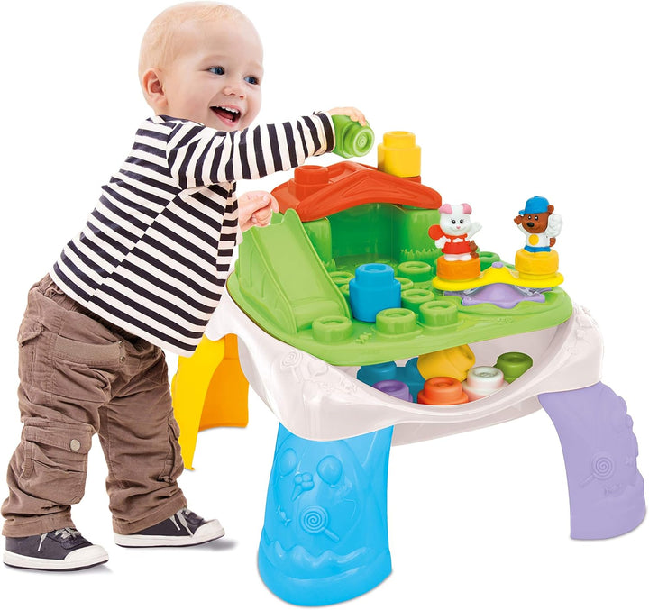 Clementoni 14829 Soft Clemmy Tavolo Parco Giochi, Multicolore, XL