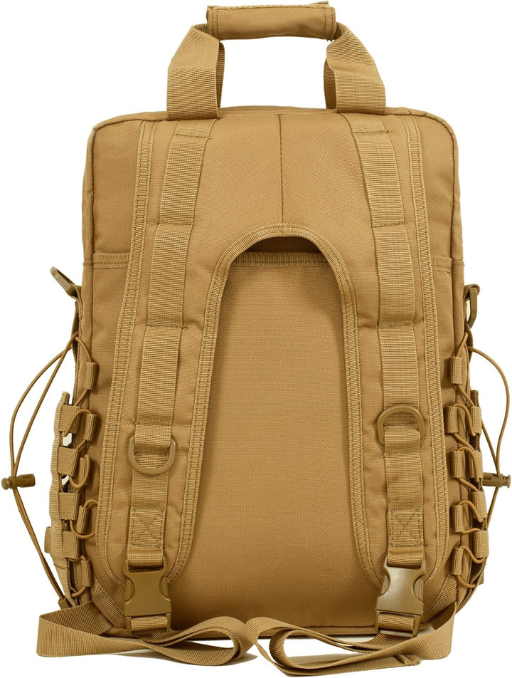 Seibertron Motor wasserdicht 14"(Zoll) Laptop/Tablet-Beutel-Rucksack (Khaki), Khaki