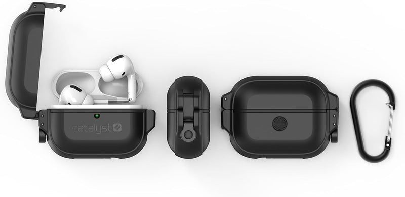 Catalyst Total Protection Case Apple Airpods Pro - Stealth Black, CAT100APDPROBLK,