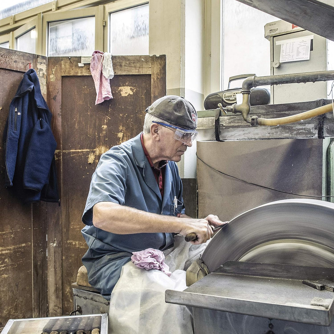 Victorinox Swiss Modern, Profi Tranchiergabel, Extra Scharfe Klinge, 15 cm, Robuster Kunststoffgriff