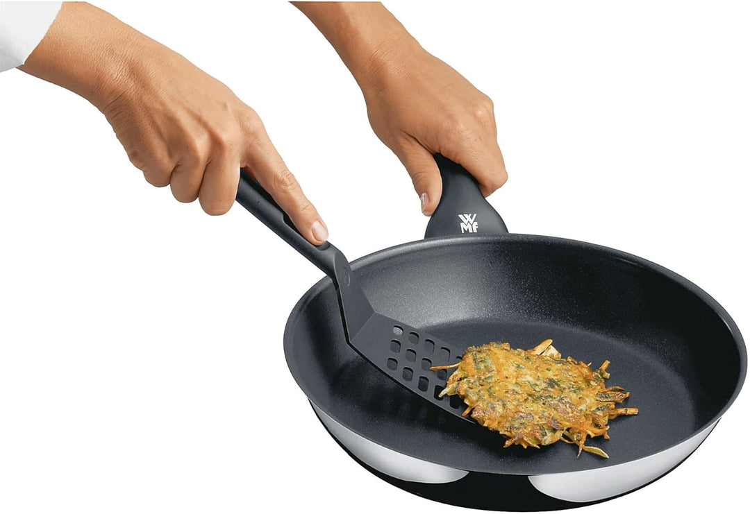 WMF Profi Plus Pfannenwender Kunststoff 32,2 cm, Cromargan Edelstahl teilmattiert, Kunststoffvordert