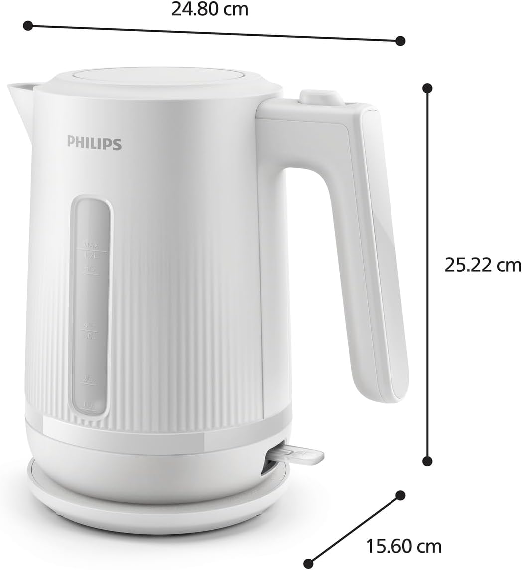 Philips Kettle Series 3000 HD9411/00, Strix Controller, 1.7 l, Arctic White