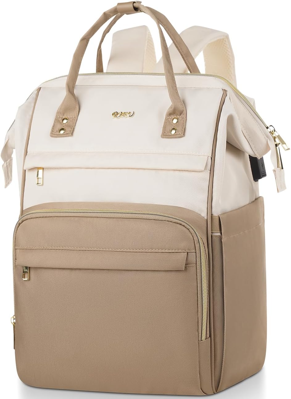 Rucksack Damen,Schulrucksack Mädchen Teenager 15,6 Zoll Laptop Rucksack,Niedlich Schule Rucksack Stu