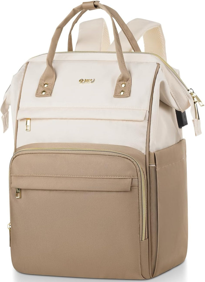 Rucksack Damen,Schulrucksack Mädchen Teenager 15,6 Zoll Laptop Rucksack,Niedlich Schule Rucksack Stu