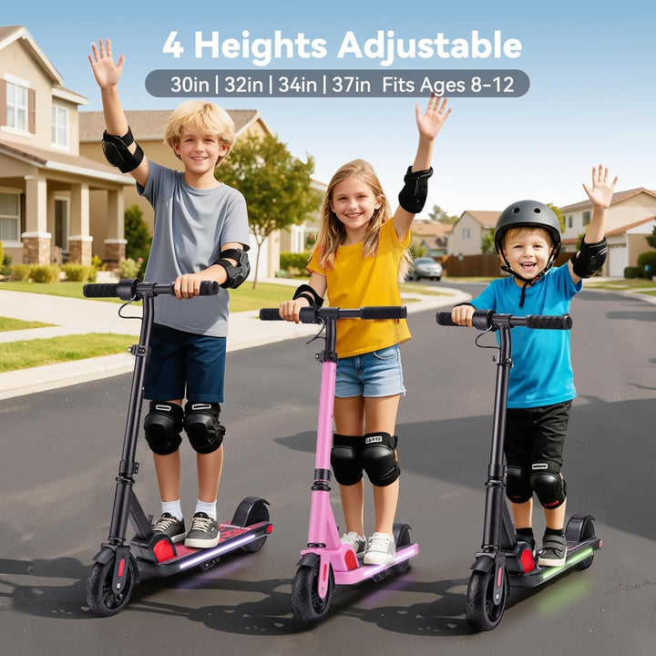 Caroma E Scooter Kinder von 8-12 Jahren, 180W Motor, bis zu 16 km/h &amp; 8 km, Elektroroller Kinder mit