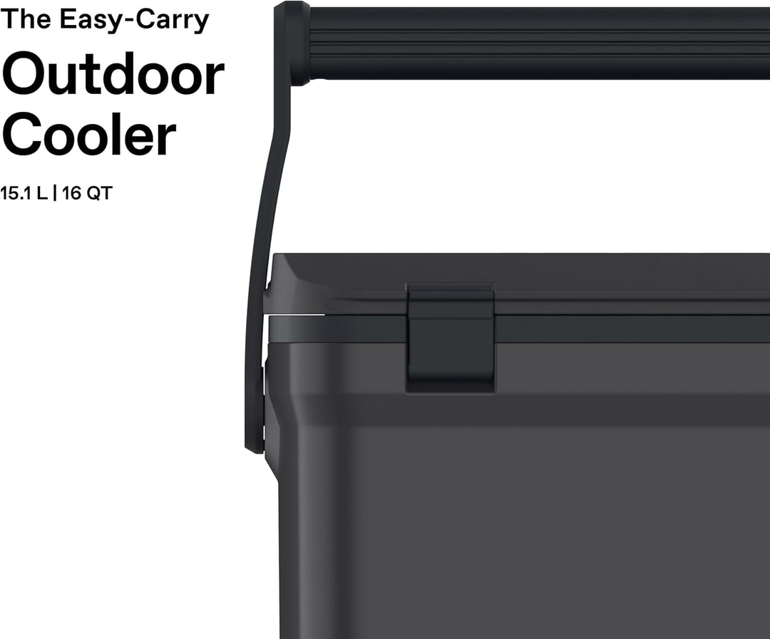 Stanley 1913 Adventure Outdoor Cooler 15.1L - Black - Doppelwandige Schaumisolierung - BPA-frei - Kü