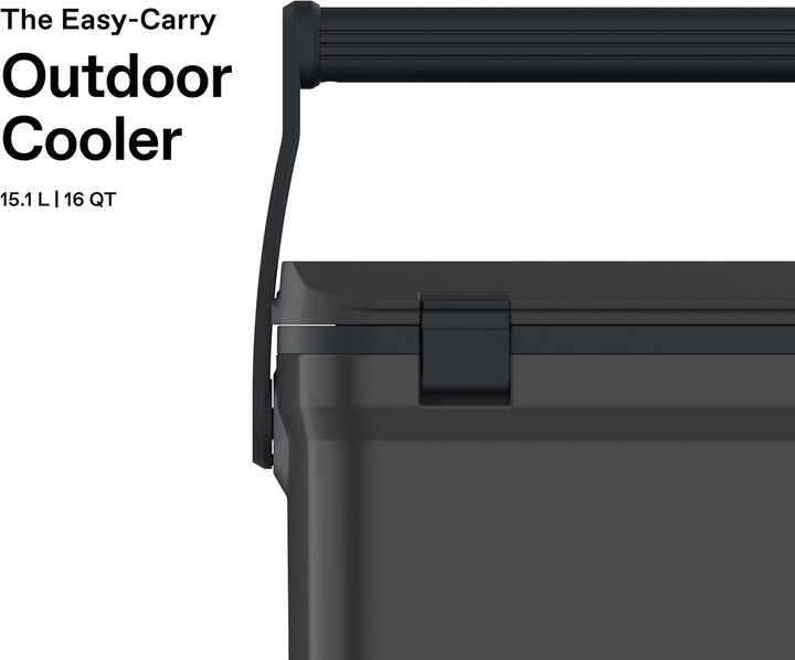 Stanley 1913 Adventure Outdoor Cooler 15.1L - Black - Doppelwandige Schaumisolierung - BPA-frei - Kü