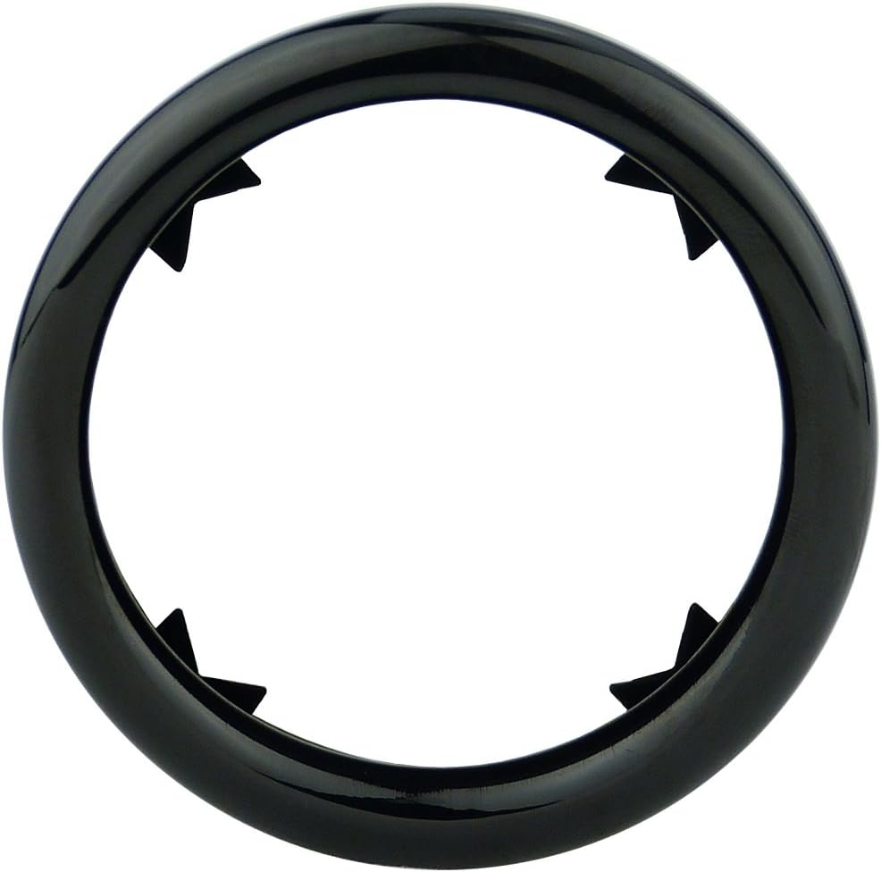 L&amp;P A297 2 Auspuffblenden Auspuffblende Schwarz Chrom Edelstahl poliert kompatibel mit A4 B8 A5 8T P