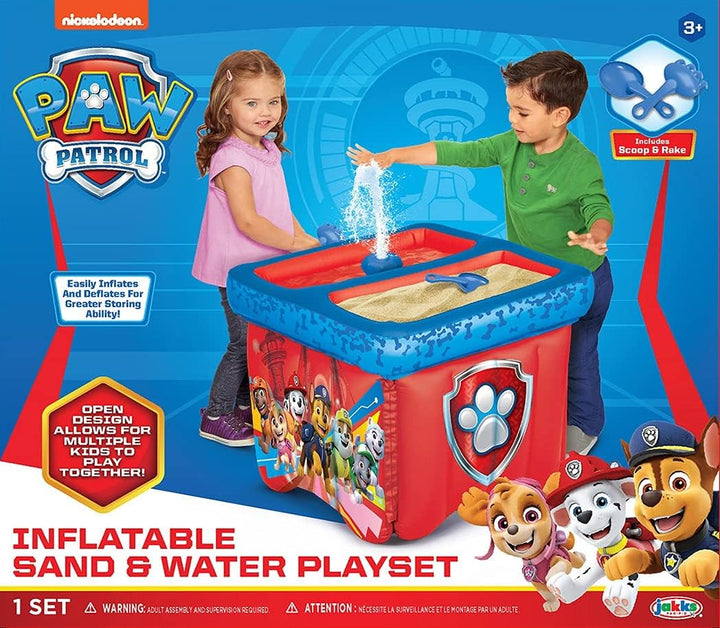 Paw Patrol Tisch Aufblasbarer Sand & Wasser Outdoor Tisch
