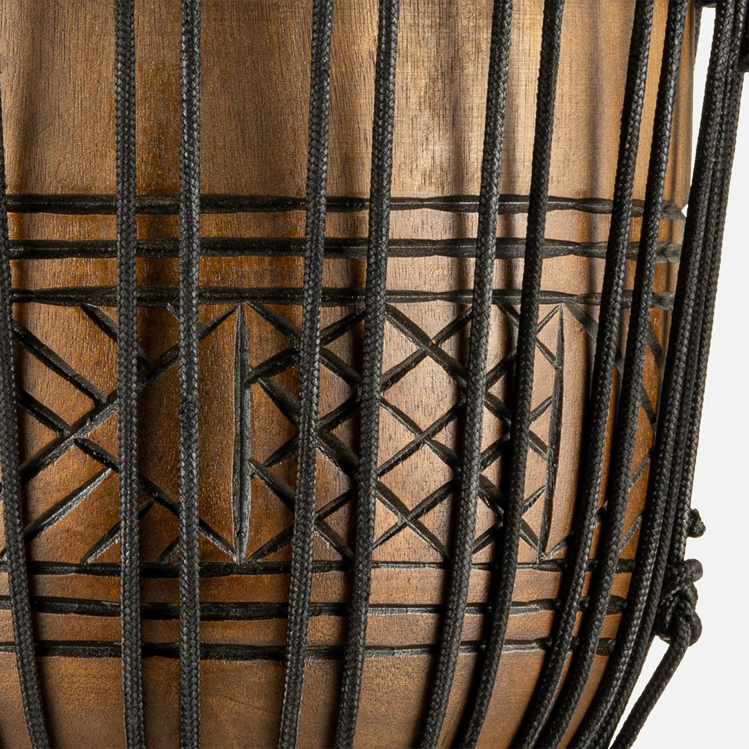 Meinl Percussion 20cm Rope Tuned Travel Djembe Trommel - Musikinstrument für Kinder und Erwachsene -
