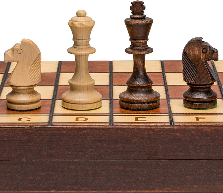 Schach Schachspiel Jowisz 42 x 42 cm Holz