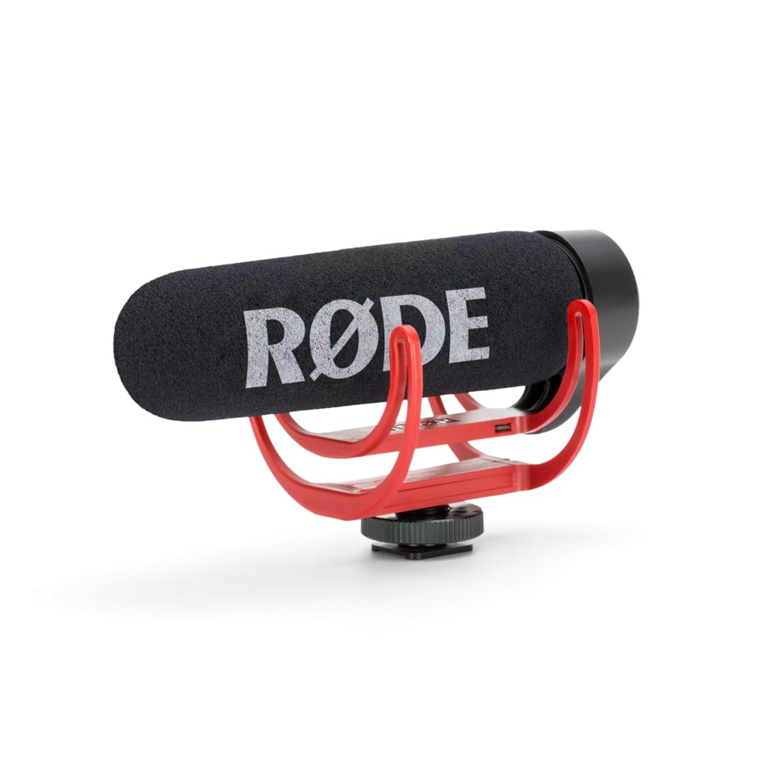 RØDE VideoMic GO Leichtes Richtrohrmikrofon für die Kamera, für die Erstellung von Filmen, die Erste