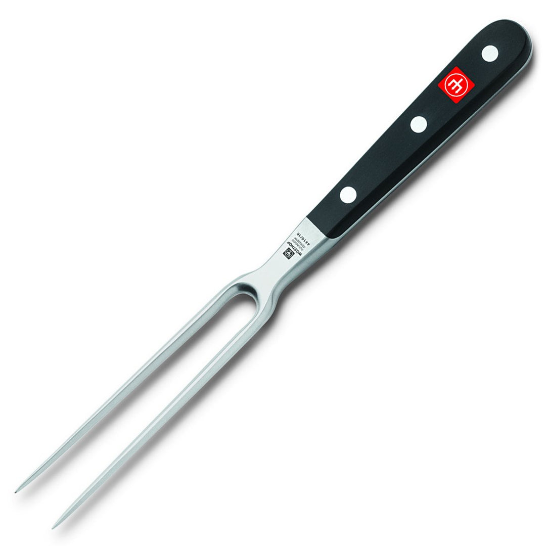 Wüsthof Dreizack 150.110 Edelstahl Fleischgabel, Kunststoff Griffs, 16cm Klingenlänge, 27.90cm Länge