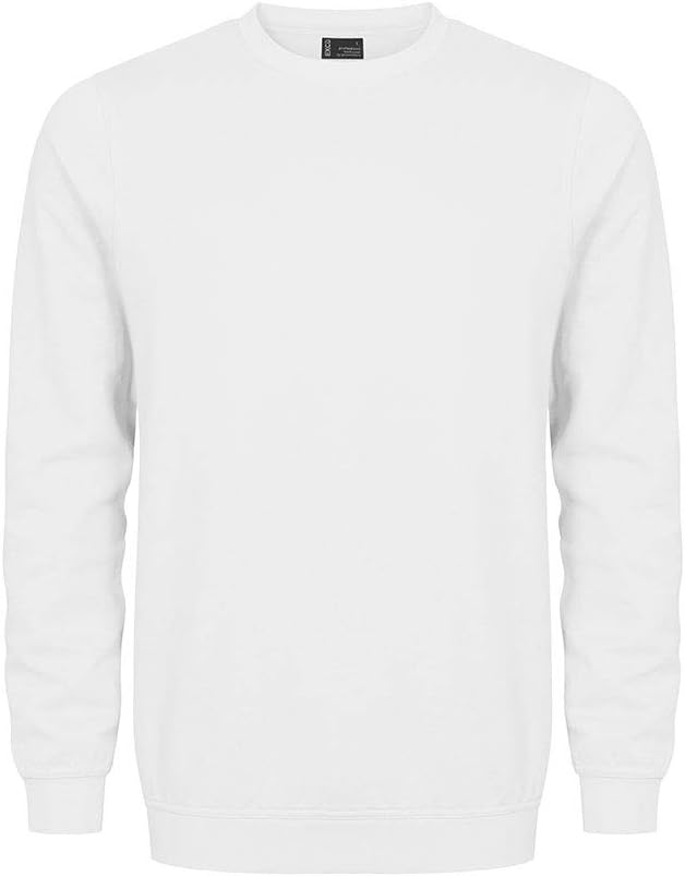 EXCD Sweatshirt Unisex, Weiss, M