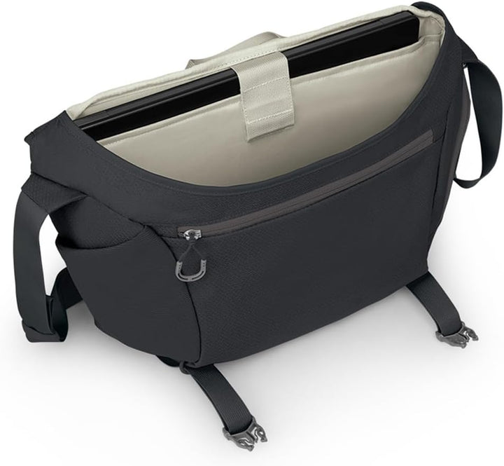 Osprey Daylite Unisex Messenger-Tasche Schwarz O/S - Fassungsvermögen 12L, Schwarz O/S - Fassungsver