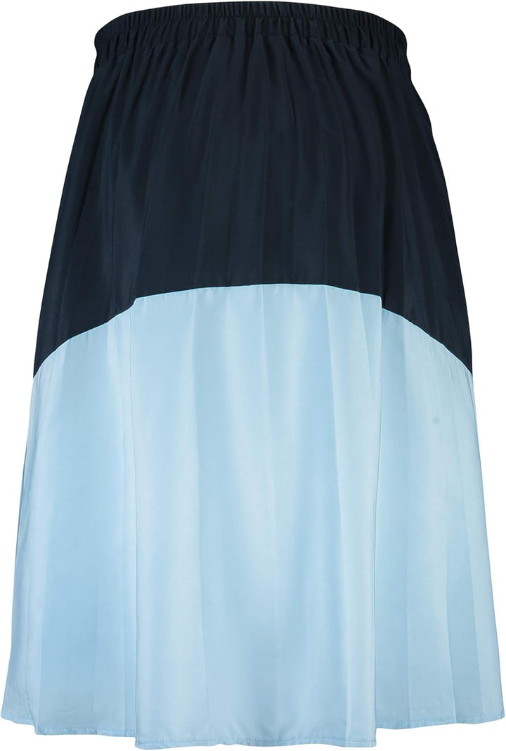 ESPRIT Maternity Damen Skirt WVN UTB Umstandsrock 44 Mehrfarbig (Night Blue 486), 44 Mehrfarbig (Nig