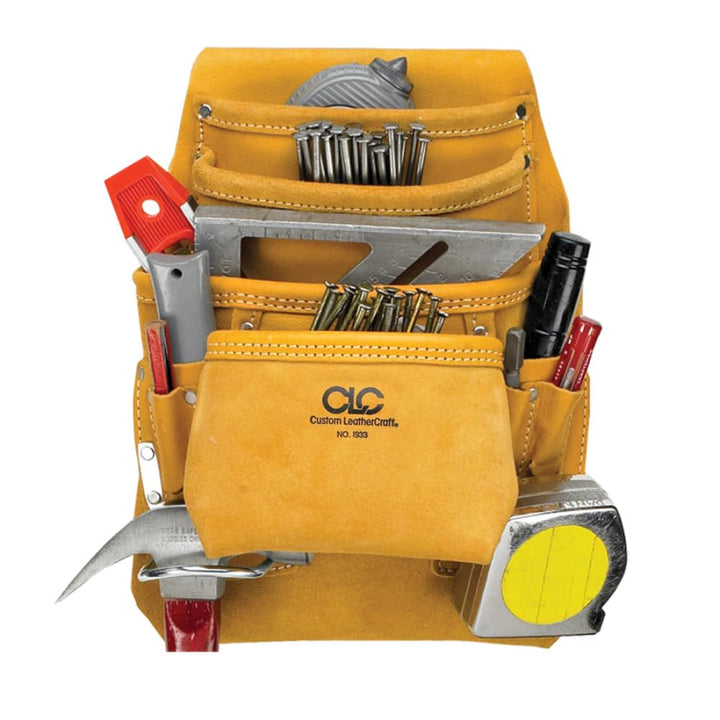 Kuny 's api933 Carpenter 's Nägel und Werkzeug mit 10 Tasche