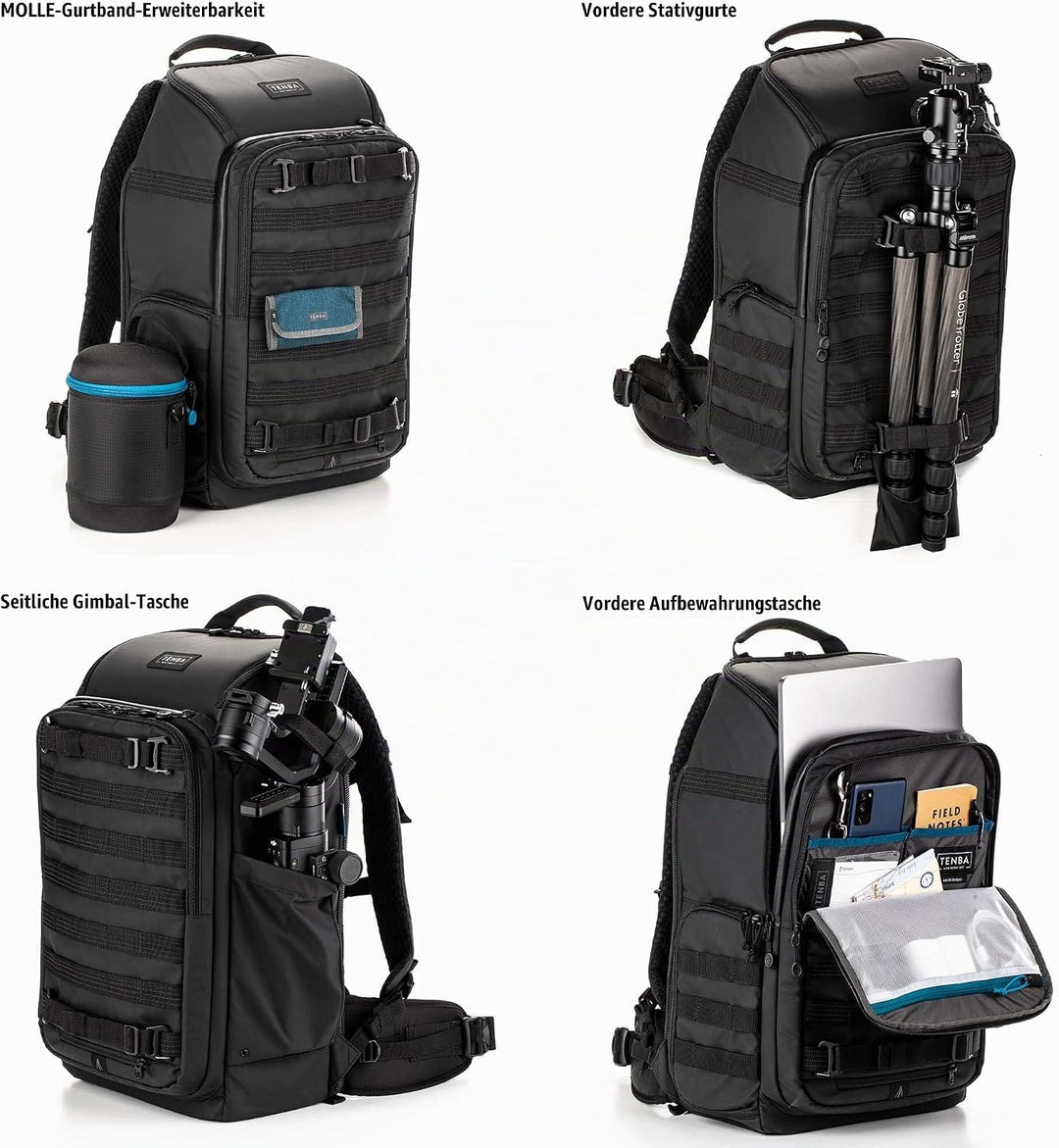 Tenba Unisex Axis V2 24l Schwarz Gepäck-Handgepäck, Backpack 24L Backpack V2 Schwarz, 24L Backpack V