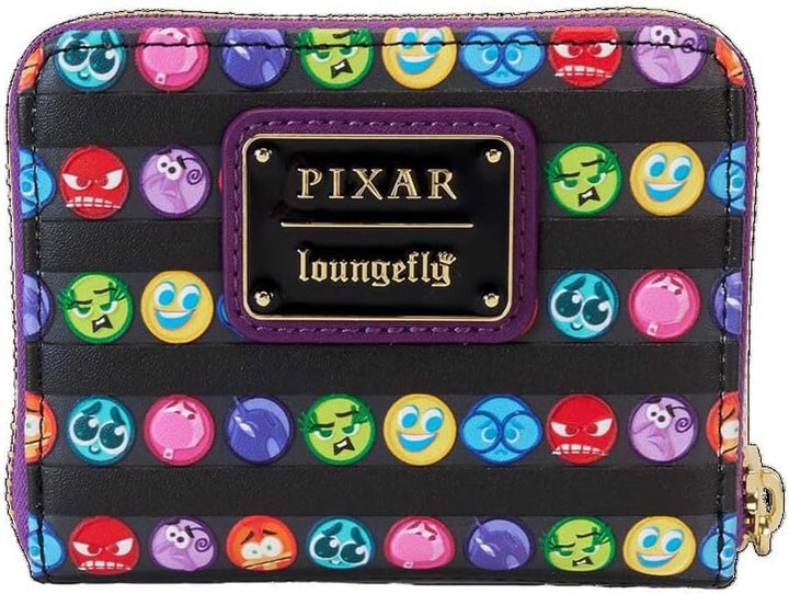 Loungefly: Disney - Pixar Moments Wall-E Date Night Geldbörse mit Reissverschluss 5" X 4" Noir, 5" X