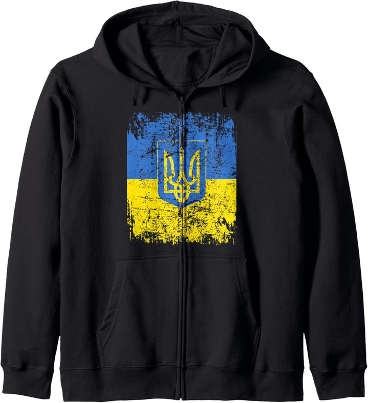 UKRAINE Flagge | Damen Herren Kinder UKRAINE Kapuzenjacke