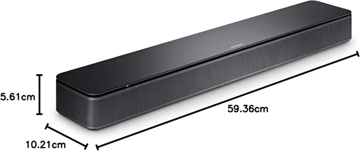 Bose TV Speaker – kompakte Soundbar mit Bluetooth-Verbindung, Black, Soundbar