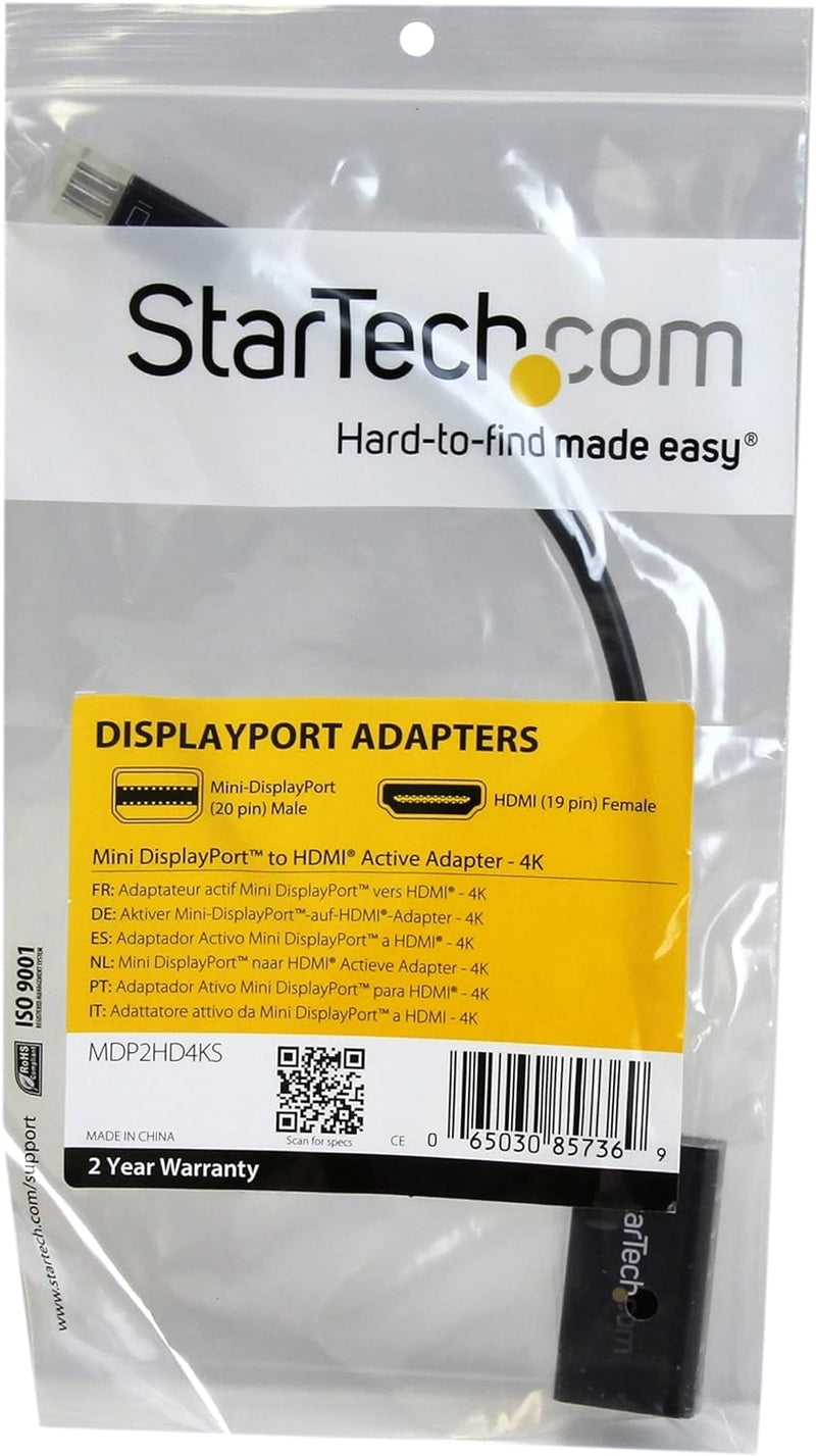 StarTech.com Mini-DisplayPort auf HDMI-Adapter - Mini DisplayPort zu HDMI - mini DP auf HDMI - mDP-A