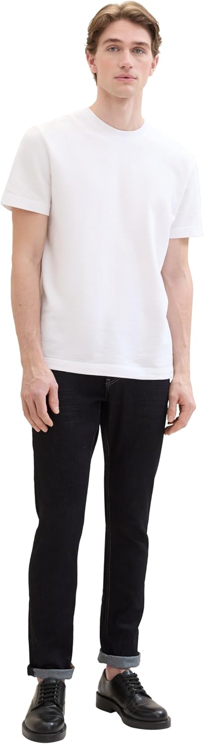 TOM TAILOR Herren Josh Regular Slim Jeans 29W / 30L 10115 - Clean Rinsed Blue Denim, 29W / 30L 10115