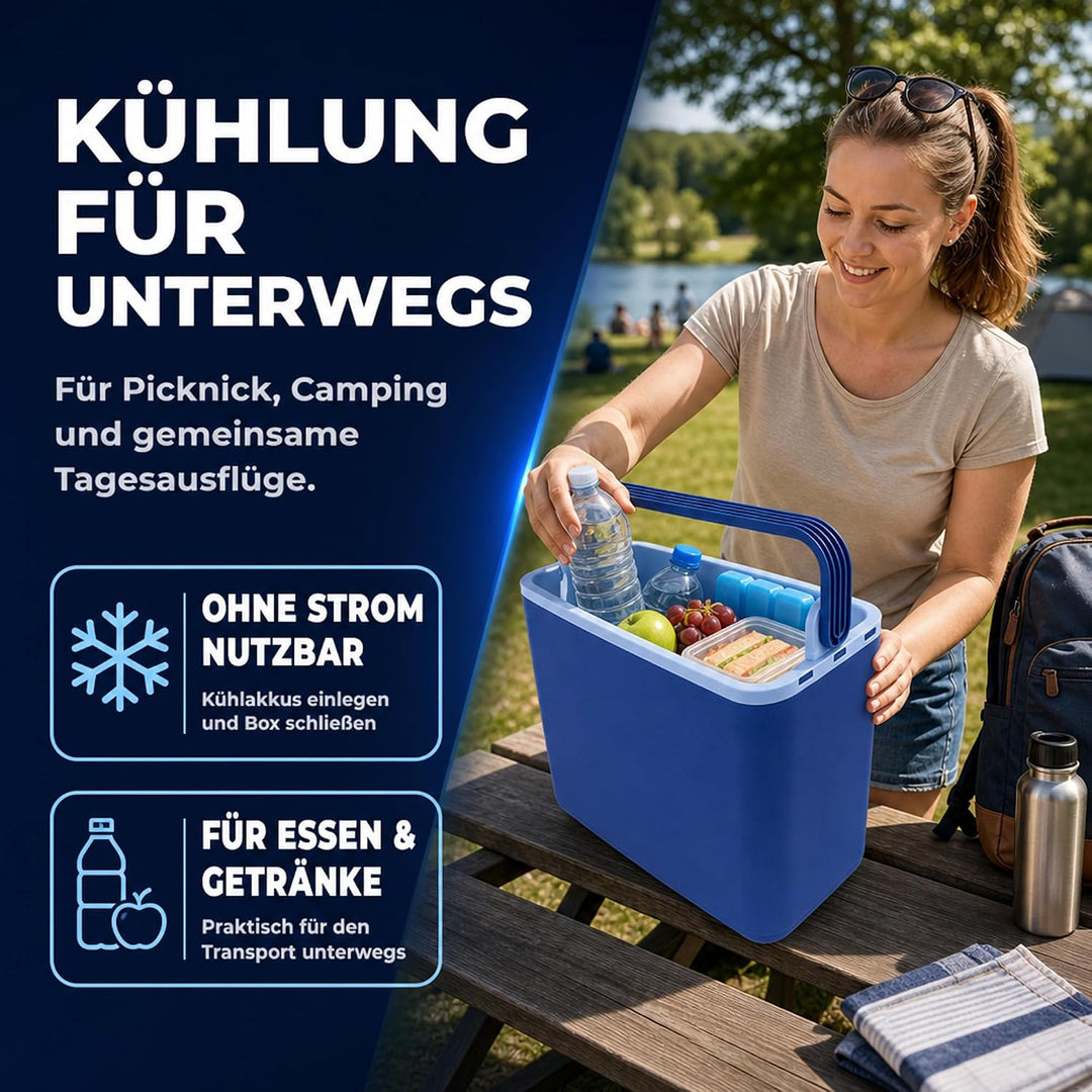 Kühlbox Coolbox Thermobox Picknick Camping 12Liter Warmhaltebox