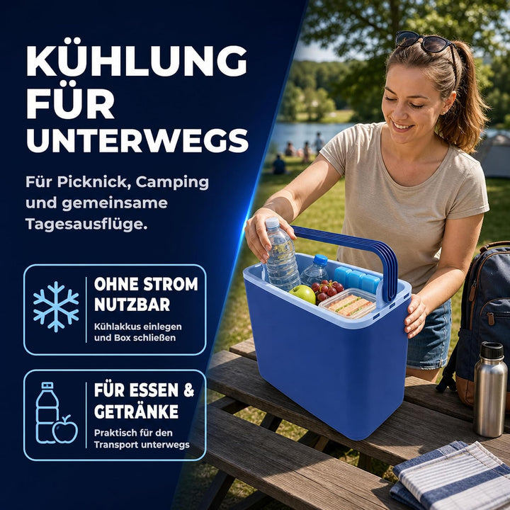 Kühlbox Coolbox Thermobox Picknick Camping 12Liter Warmhaltebox