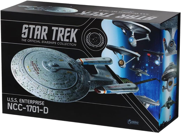Star Trek NCC-1701-D Box Display XL Edition - Star Trek Official Starships Collection by Eaglemoss C