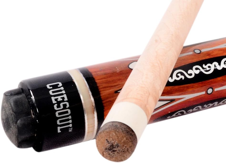 CUESOUL 57 Zoll Queue mit 13mm Cue Tipps CSPC032, CSPC032