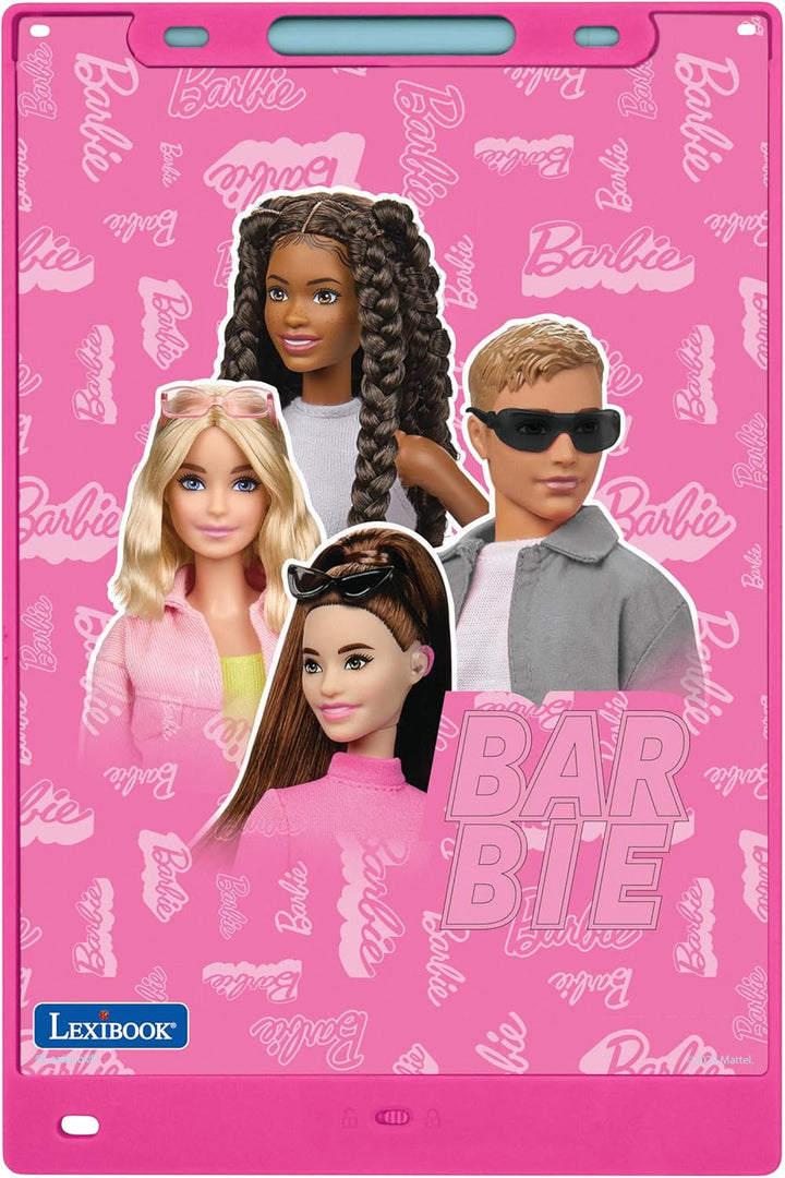 Lexibook, Barbie, Zaubertafel, Künstlerisches und Kreatives Spielzeug für Mädchen und Jungen, Mehrfa