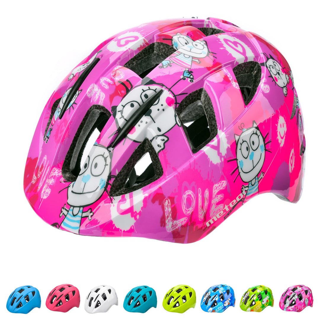 meteor® Fahrradhelm Kinderhelm BMX Kinder-Helm MTB kinderfahrradhelm Downhill rennradhelm Mountain-B