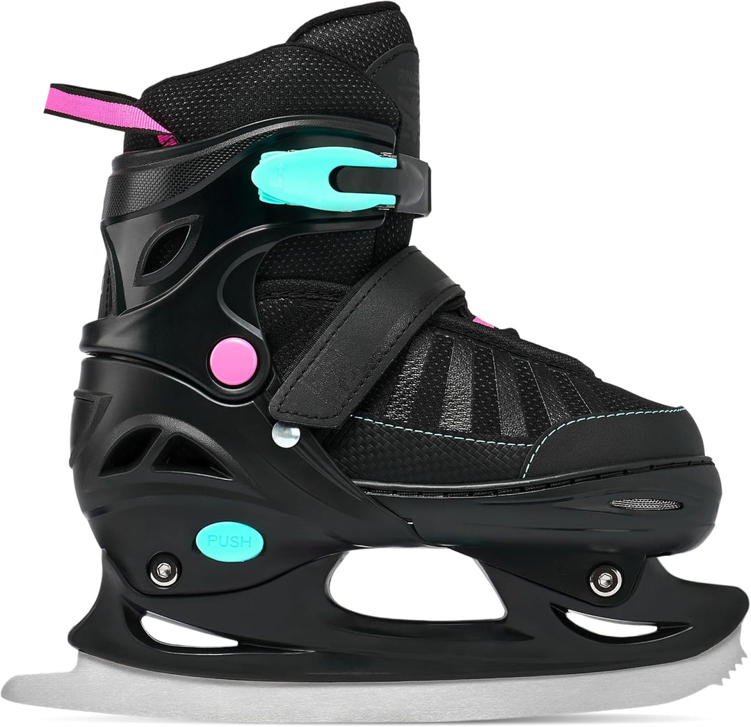 RAVEN Inline Skates Inliner für Kinder und Erwachsene OPTIONAL 2in1 mit Schlittschuhen verstellbar O