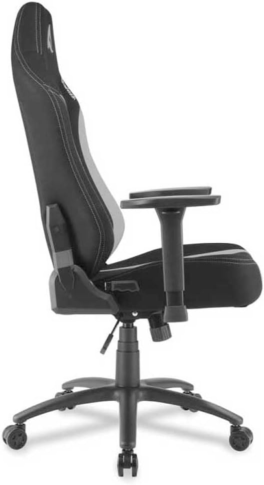 Sharkoon Silla SGS20 Fabric Negro/GRIS Gaming Stuhl, Legierter Stahl, Schwarz/Grau, Normal