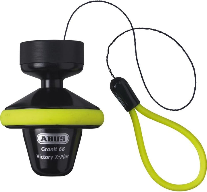 ABUS Bremsscheibenschloss Granit Victory XPlus 68 - Motorradschloss mit guter Griffigkeit - ABUS-Sic