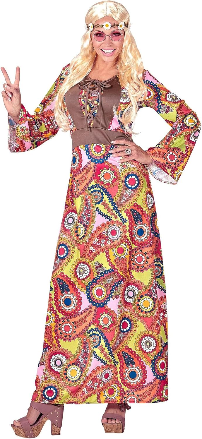 "HIPPIE WOMAN" (dress) - (L), L
