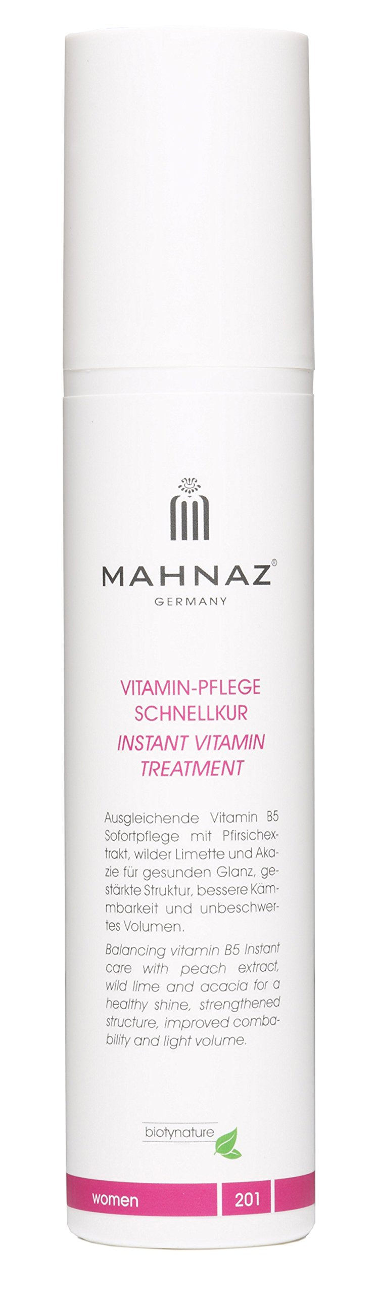MAHNAZ® Vitamin Pflege-Schnellkur, Sprühkur für mehr Feuchtigkeit, Glanz, Kämmbarkeit, mit Aloe Vera