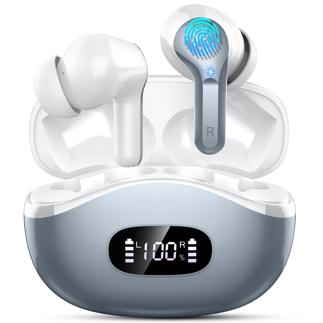 Bluetooth Kopfhörer, 2026 Kopfhörer Kabellos Bluetooth 5.4 mit 50Std HiFi-Stereo Tiefer Bass, 4 ENC