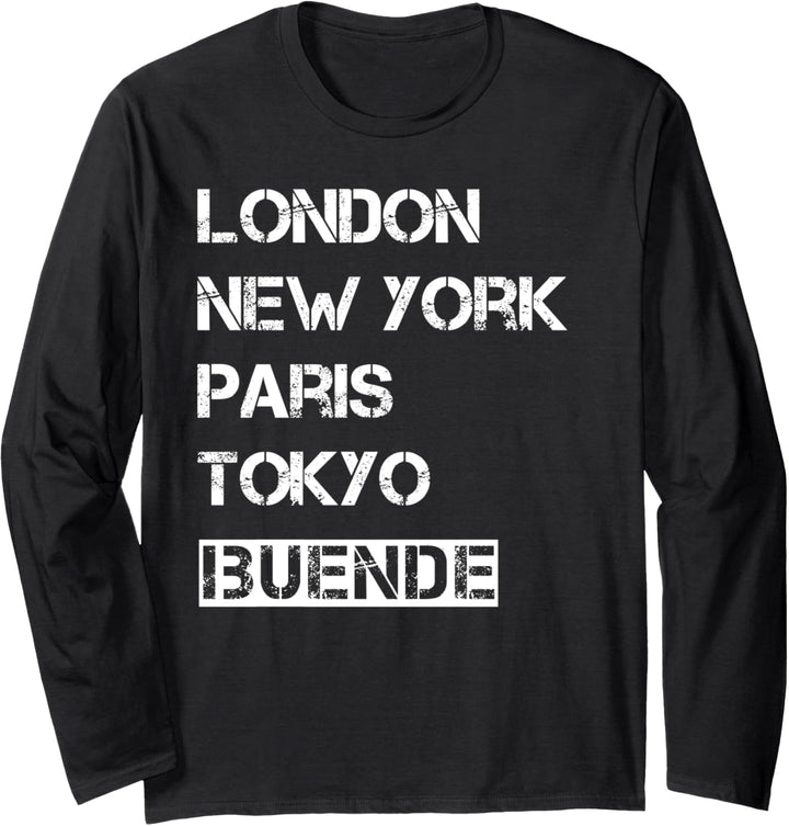 Meine Stadt! Geburtsort & Heimatliebe Bünde Langarmshirt