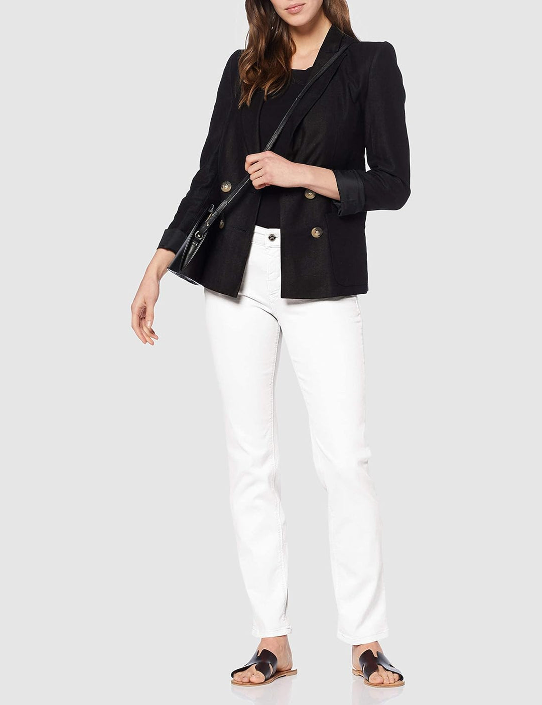 MAC Damen Straight Leg Jeanshose Dream 32W / 30L White Denim, 32W / 30L White Denim