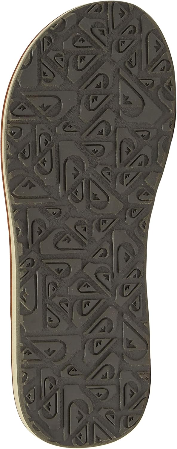Quiksilver Herren Carver Nubuck Flipflop 38 EU Braun, 38 EU Braun