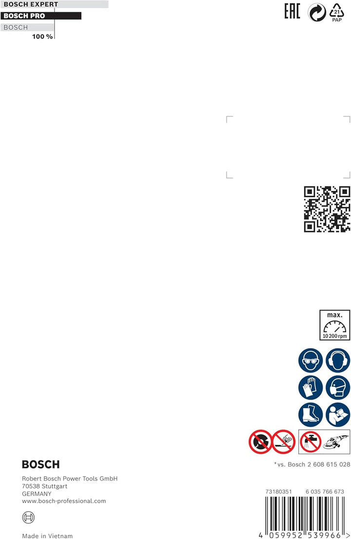 Bosch Professional 1x Expert MultiMaterial Diamanttrennscheiben (für Beton, Ø 150 mm, Zubehör Grosse