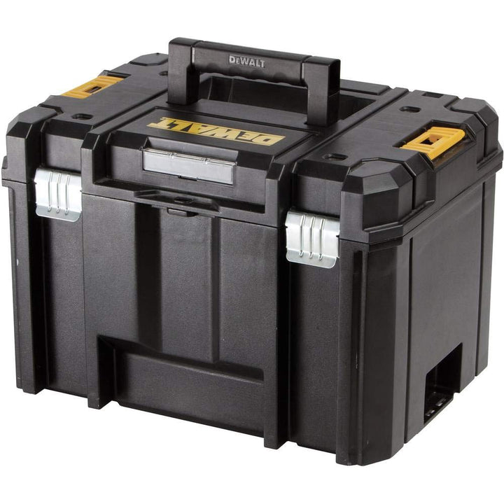 DEWALT Tstak VI stabelbare Werkzeug-/Transportbox (kombinierbar mit anderen Tstak-Boxen, sichere Ver