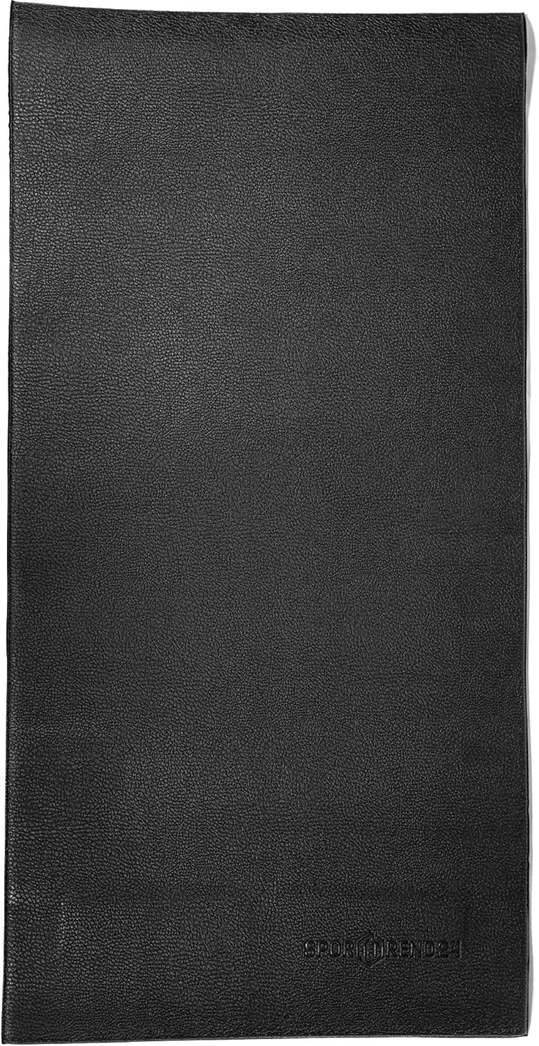 Sporttrend 24® Unterlegmatte 120cm, 160cm, 181cm, 220cm zum ausrollen in schwarz, 1,2cm Stärke | Lau