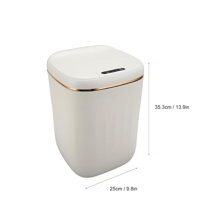 20L Berührungsloser Mülleimer, Grosse Fassungsvermögen Aufladbarer Motion Sensor Mülleimer mit Haube