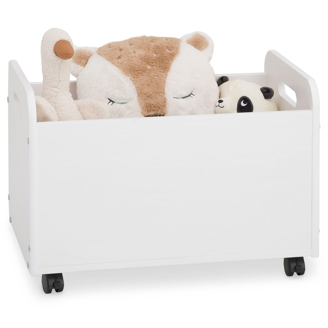 IDIMEX Spielzeugkiste Benjamin aus Kiefer Massivholz weiss - Kinderzimmer Aufbewahrung, Spielzeugbox