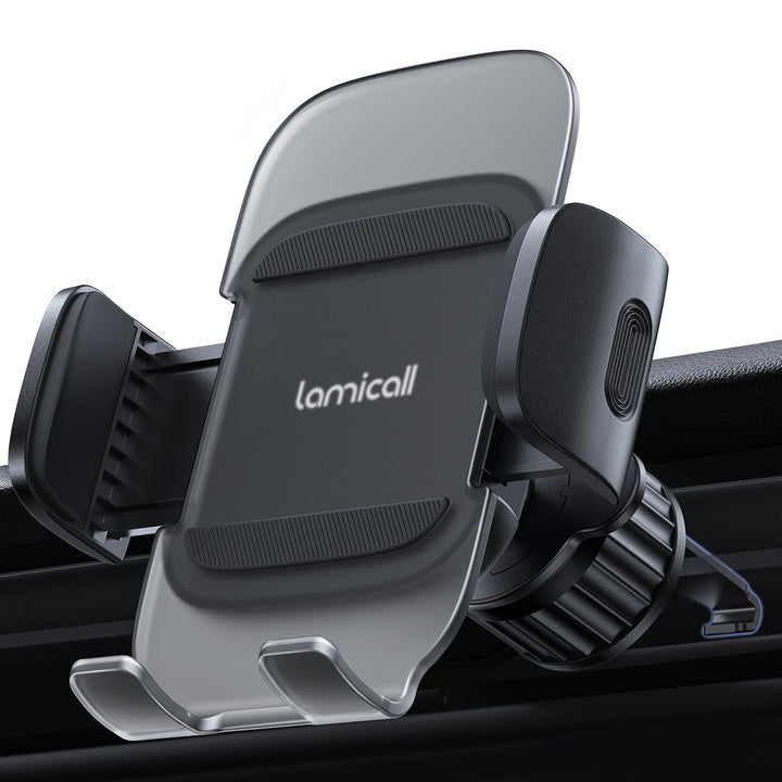 Lamicall Handyhalterung Auto, Handy Autohalterung - [2024 Federclip] Universal Lüftung Handyhalter A
