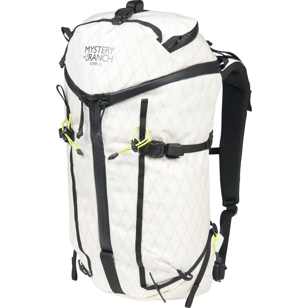 Mystery Ranch Unisex Scree 22-Black-OS Einheitsgrösse Weiss/Limeade, Einheitsgrösse Weiss/Limeade
