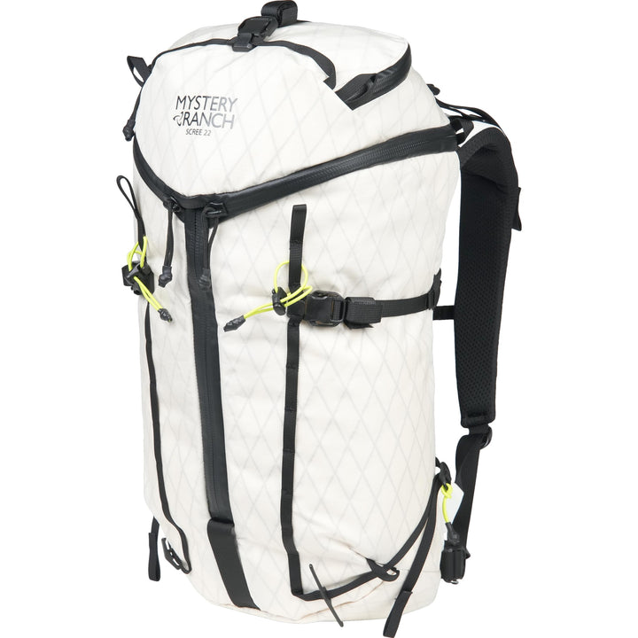 Mystery Ranch Unisex Scree 22-Black-OS Einheitsgrösse Weiss/Limeade, Einheitsgrösse Weiss/Limeade